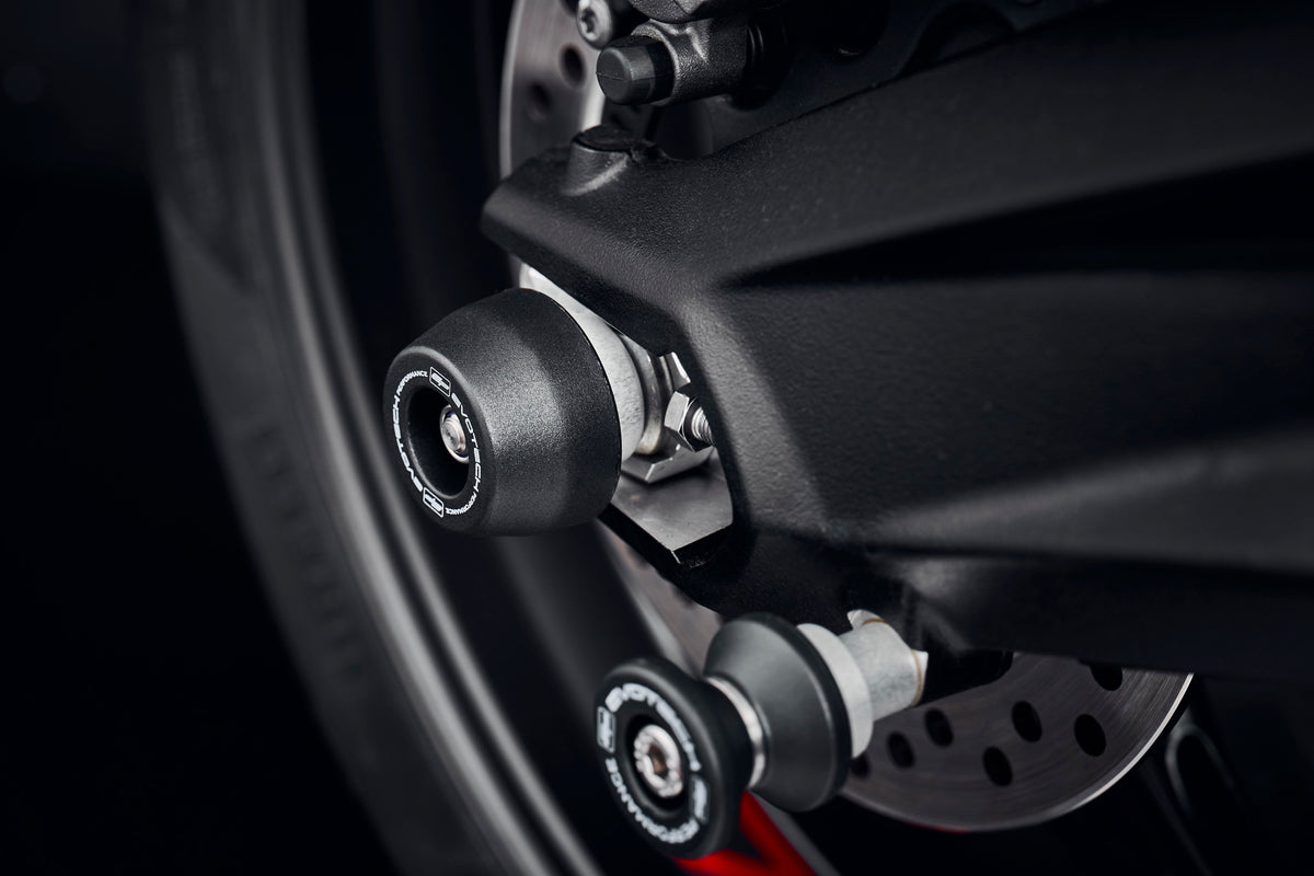 Evotech Rear Spindle Bobbins - Triumph Street Triple R (2013-2016) - 3, PRN011887-05