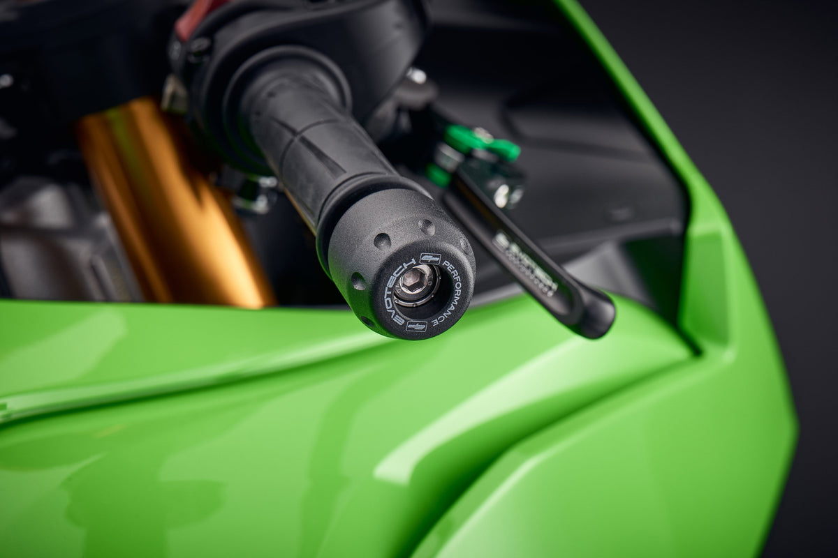 Evotech Bar End Weights (Touring) - Kawasaki Ninja ZX-4RR 40th Anniversary Edition (2024+) - 2, PRN016168-016570-46