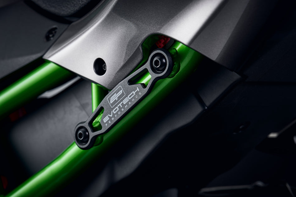 Evotech Kawasaki Z H2 Performance Pillion Footpeg Removal Kit (2020+) - 2, PRN014987-01