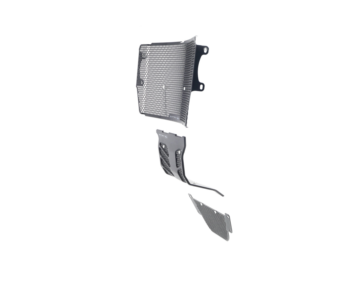 Evotech Ducati Monster 1200 S Radiator Oil Cooler and Engine Guard set (2017 - 2021) - 7, PRN011674-011675-011684-06