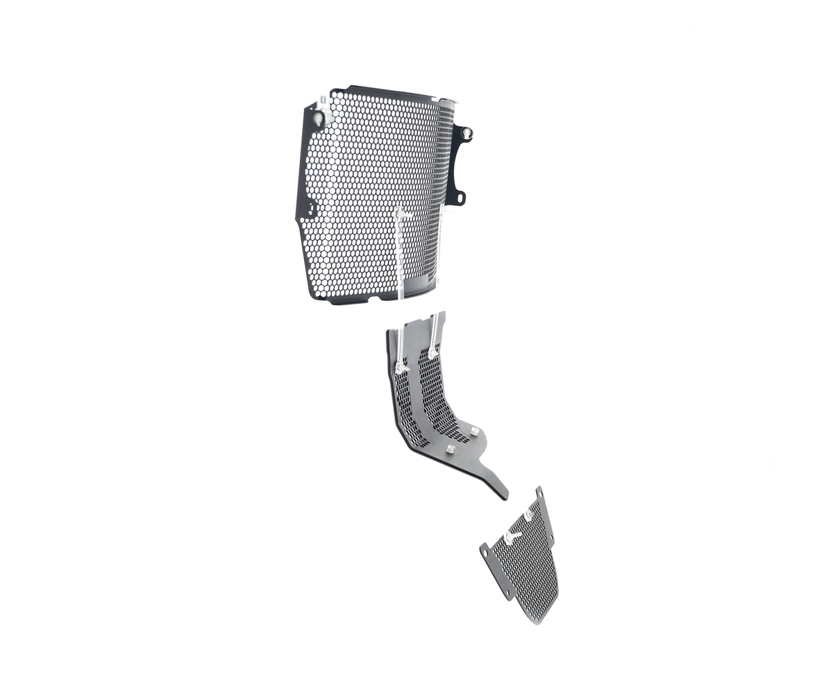 Evotech Ducati Monster 1200 S Radiator Oil Cooler and Engine Guard set (2017 - 2021) - 10, PRN011674-011675-011684-06
