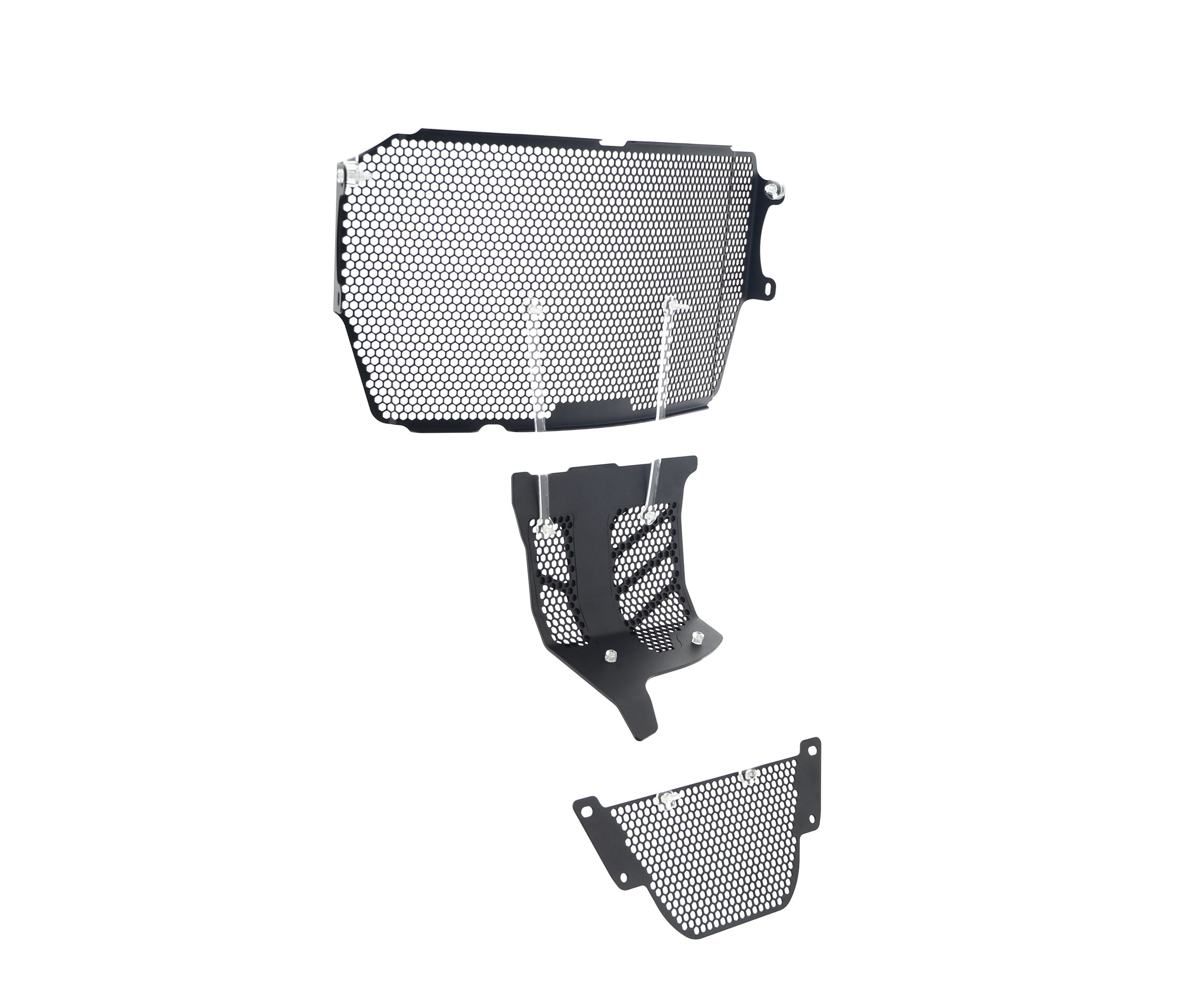 Evotech Ducati Monster 1200 S Radiator Oil Cooler and Engine Guard set (2017 - 2021) - 12, PRN011674-011675-011684-06