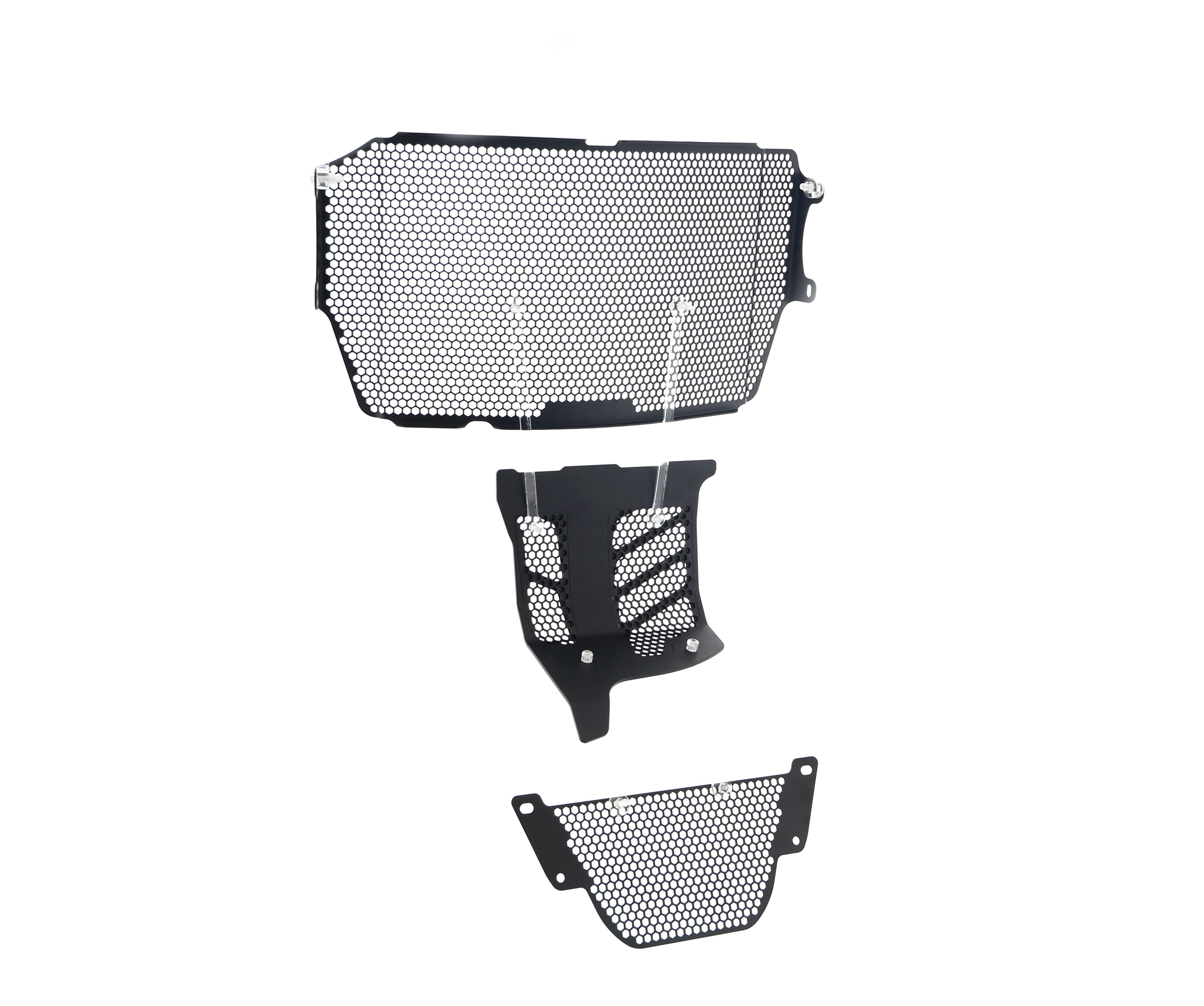 Evotech Ducati Monster 1200 S Radiator Oil Cooler and Engine Guard set (2017 - 2021) - 13, PRN011674-011675-011684-06