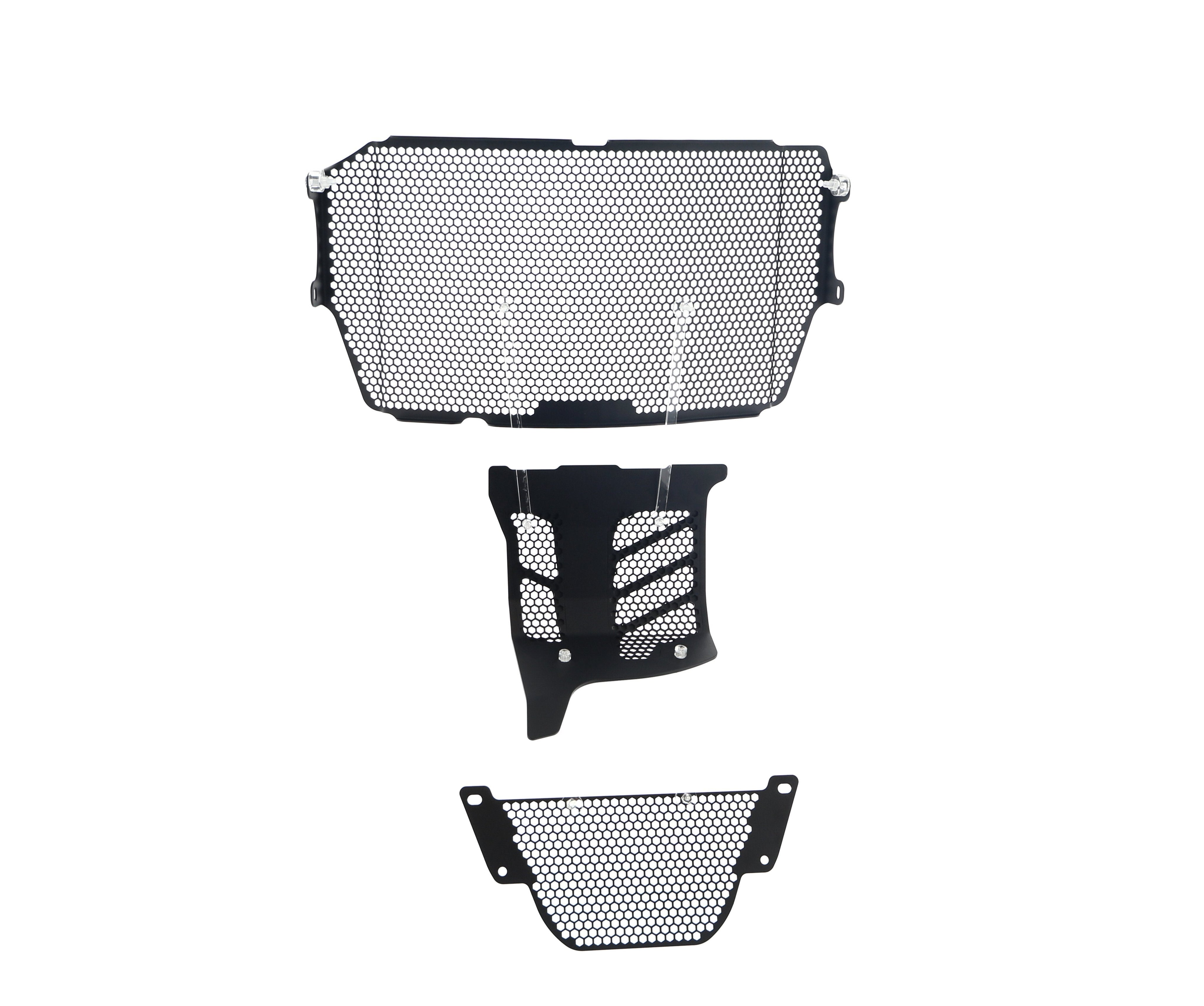 Evotech Ducati Monster 1200 S Radiator Oil Cooler and Engine Guard set (2017 - 2021) - 14, PRN011674-011675-011684-06