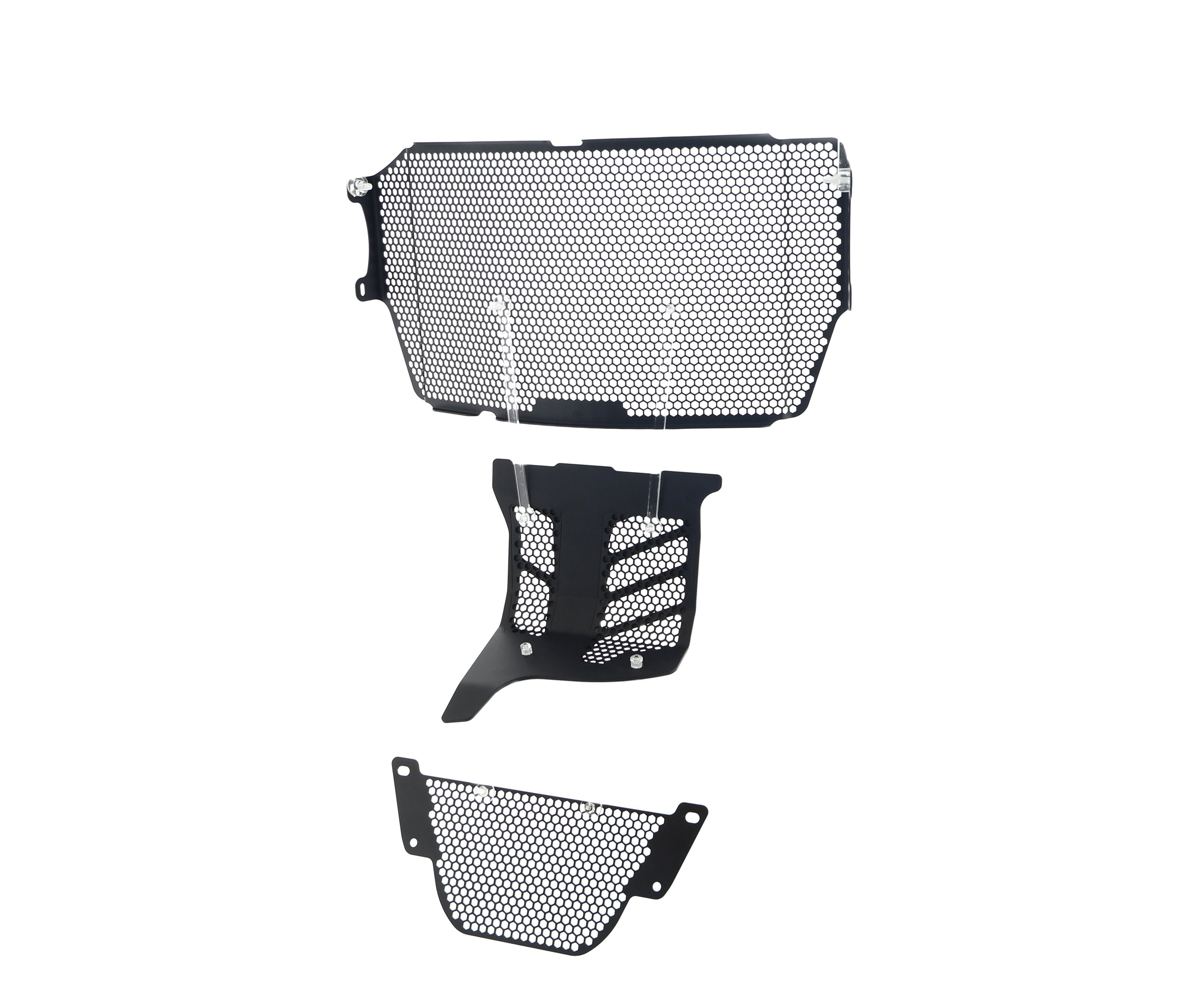 Evotech Ducati Monster 1200 S Radiator Oil Cooler and Engine Guard set (2017 - 2021) - 16, PRN011674-011675-011684-06