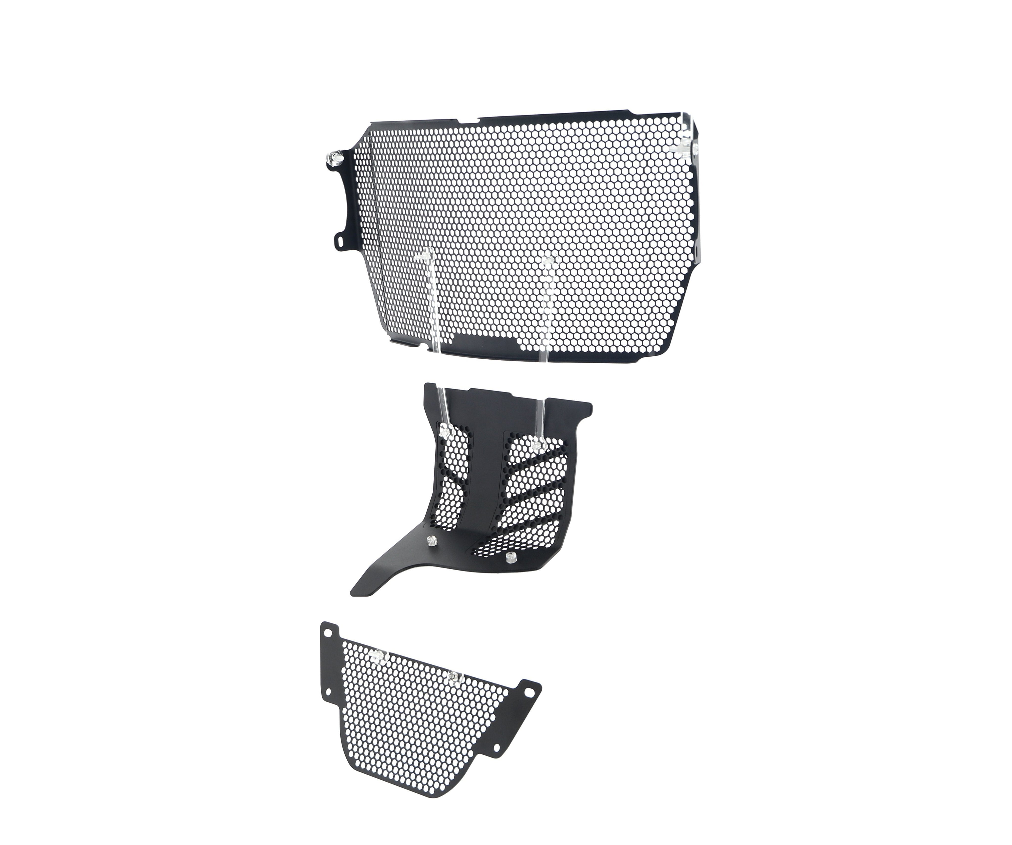 Evotech Ducati Monster 1200 S Radiator Oil Cooler and Engine Guard set (2017 - 2021) - 17, PRN011674-011675-011684-06
