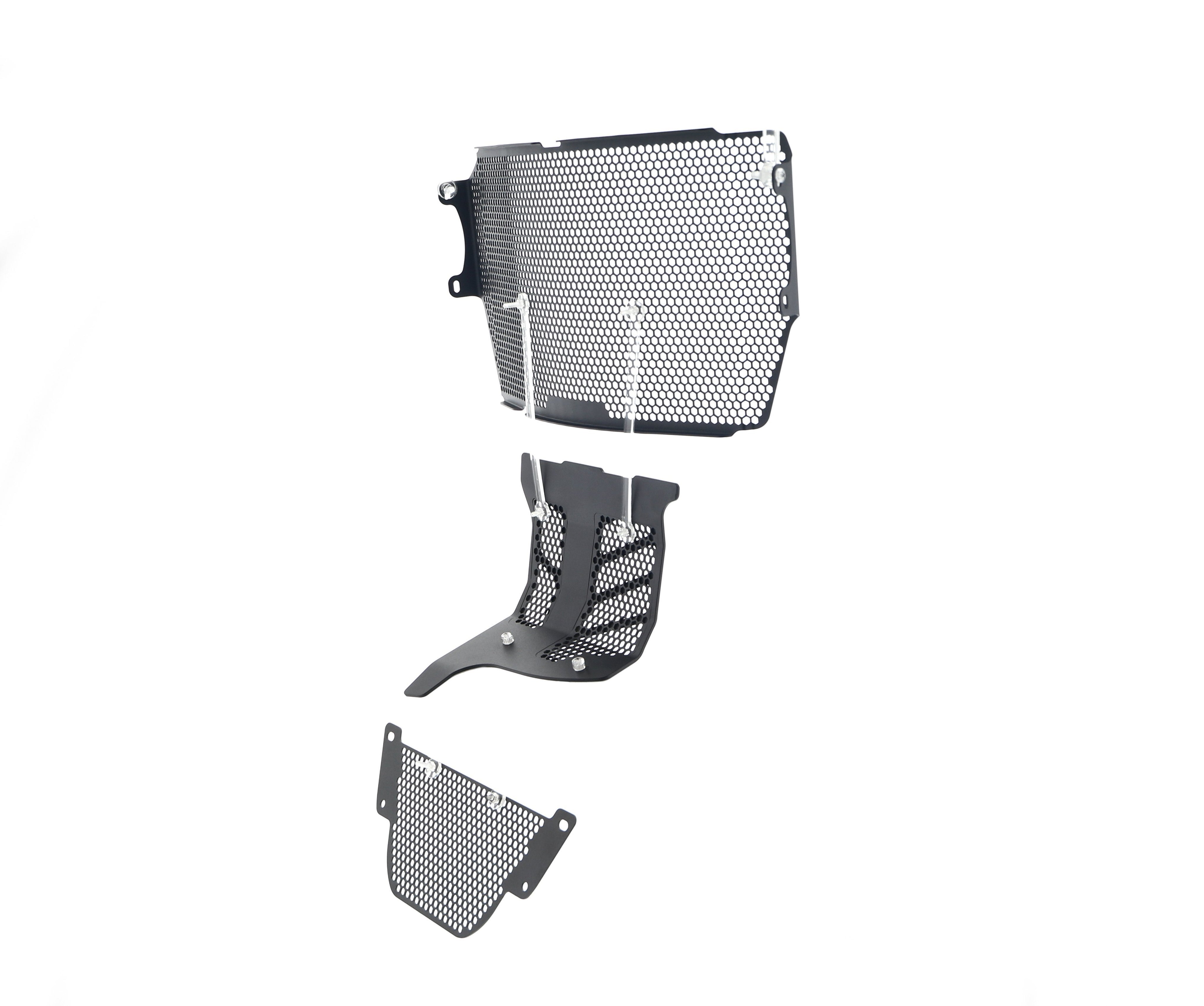 Evotech Ducati Monster 1200 S Radiator Oil Cooler and Engine Guard set (2017 - 2021) - 18, PRN011674-011675-011684-06
