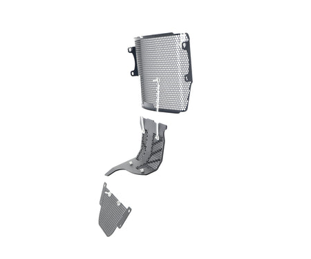 Evotech Ducati Monster 1200 S Radiator Oil Cooler and Engine Guard set (2017 - 2021) - 19, PRN011674-011675-011684-06