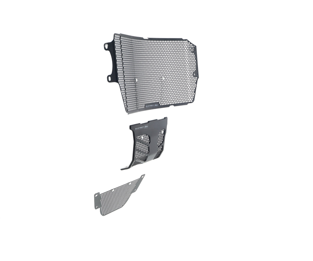 Evotech Ducati Monster 1200 S Radiator Oil Cooler and Engine Guard set (2017 - 2021) - 23, PRN011674-011675-011684-06