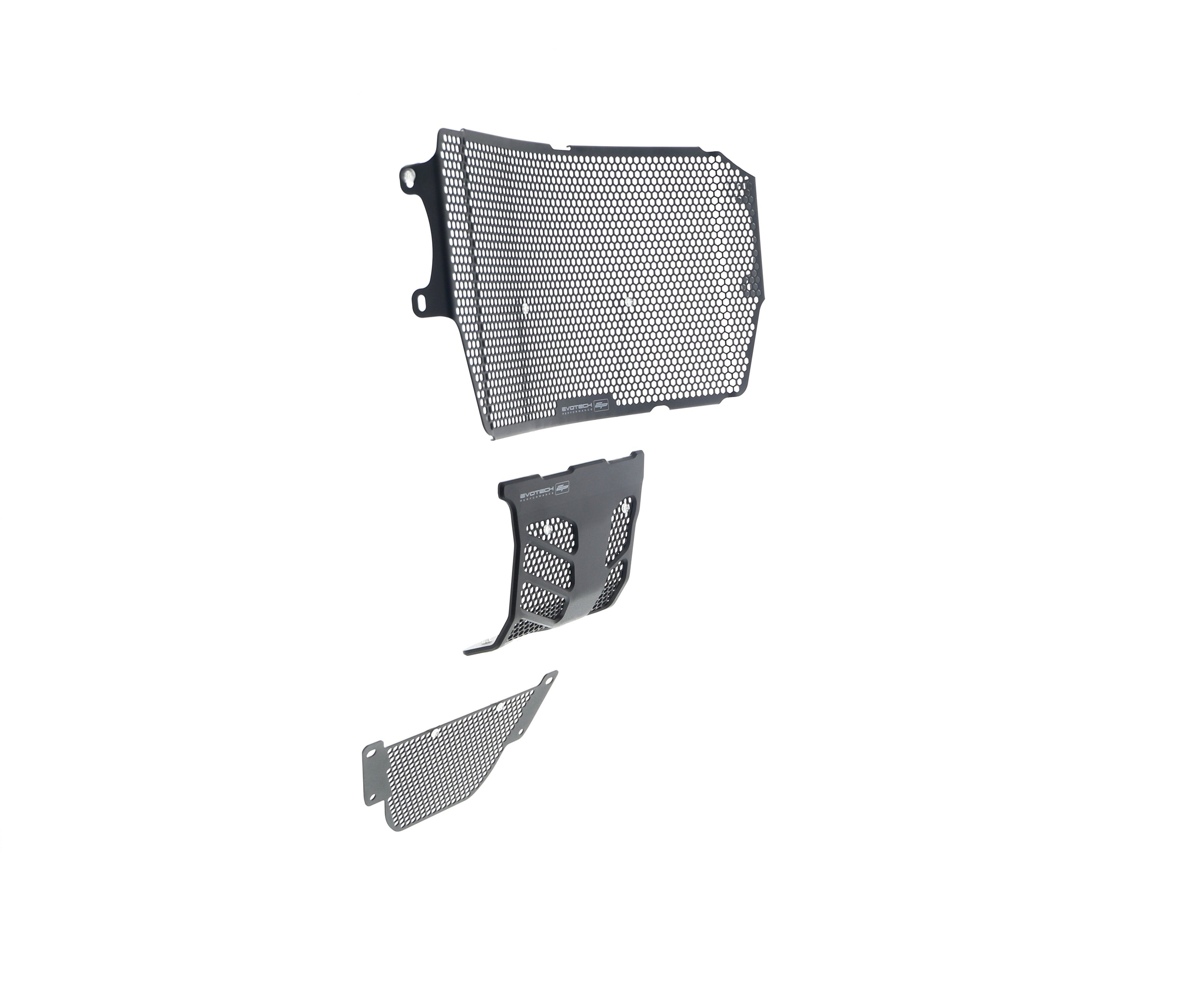 Evotech Ducati Monster 1200 S Radiator Oil Cooler and Engine Guard set (2017 - 2021) - 23, PRN011674-011675-011684-06