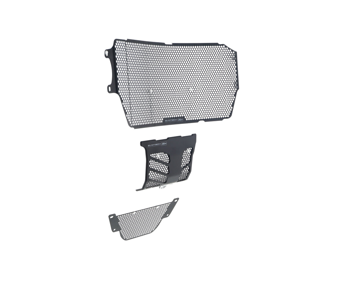 Evotech Ducati Monster 1200 S Radiator Oil Cooler and Engine Guard set (2017 - 2021) - 24, PRN011674-011675-011684-06