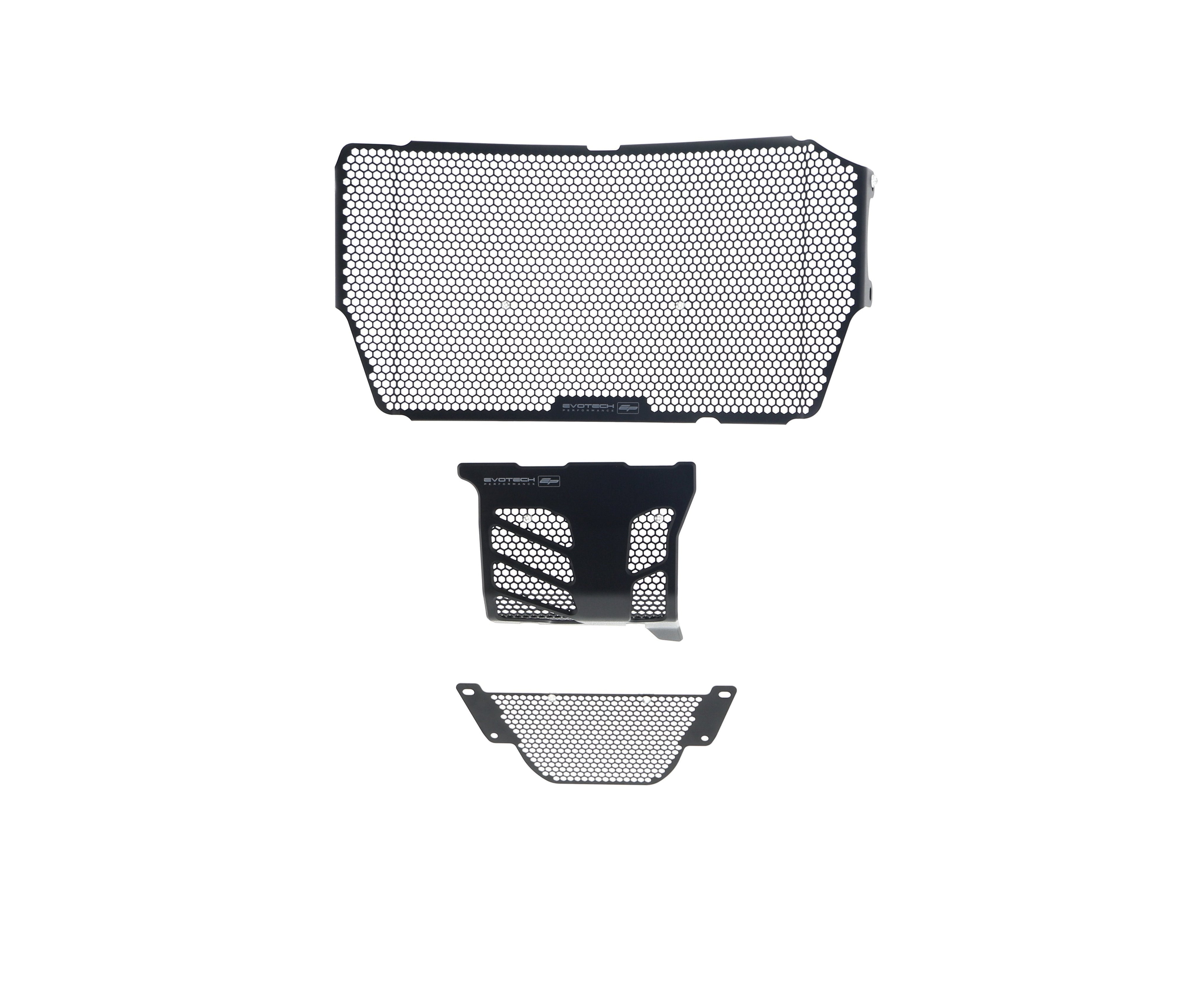 Evotech Ducati Monster 1200 S Radiator Oil Cooler and Engine Guard set (2017 - 2021) - 27, PRN011674-011675-011684-06