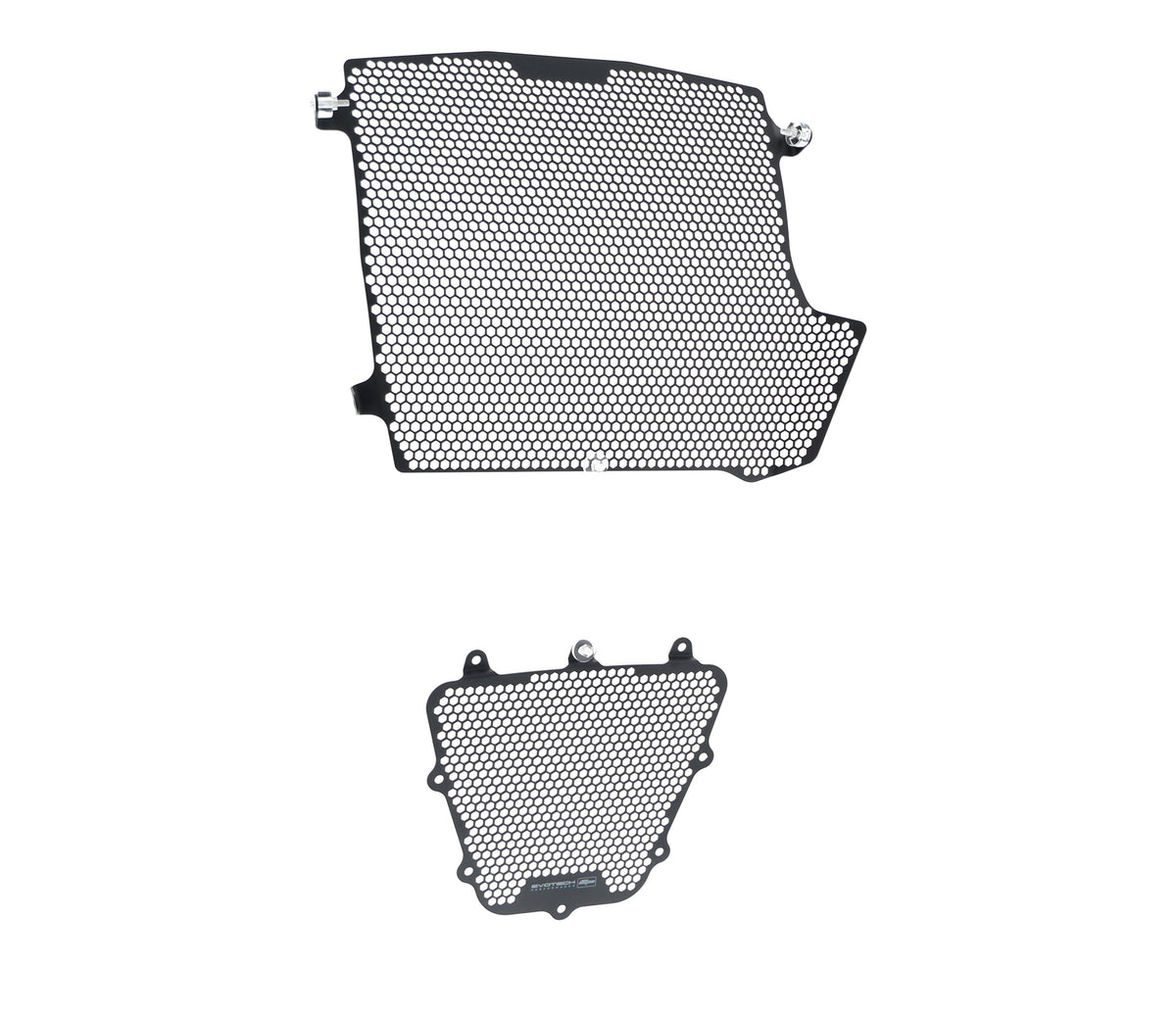 Evotech Ducati XDiavel Black Star Radiator and Oil Cooler Guard Set (2021 - 2022) - 11, PRN013089-013090-03