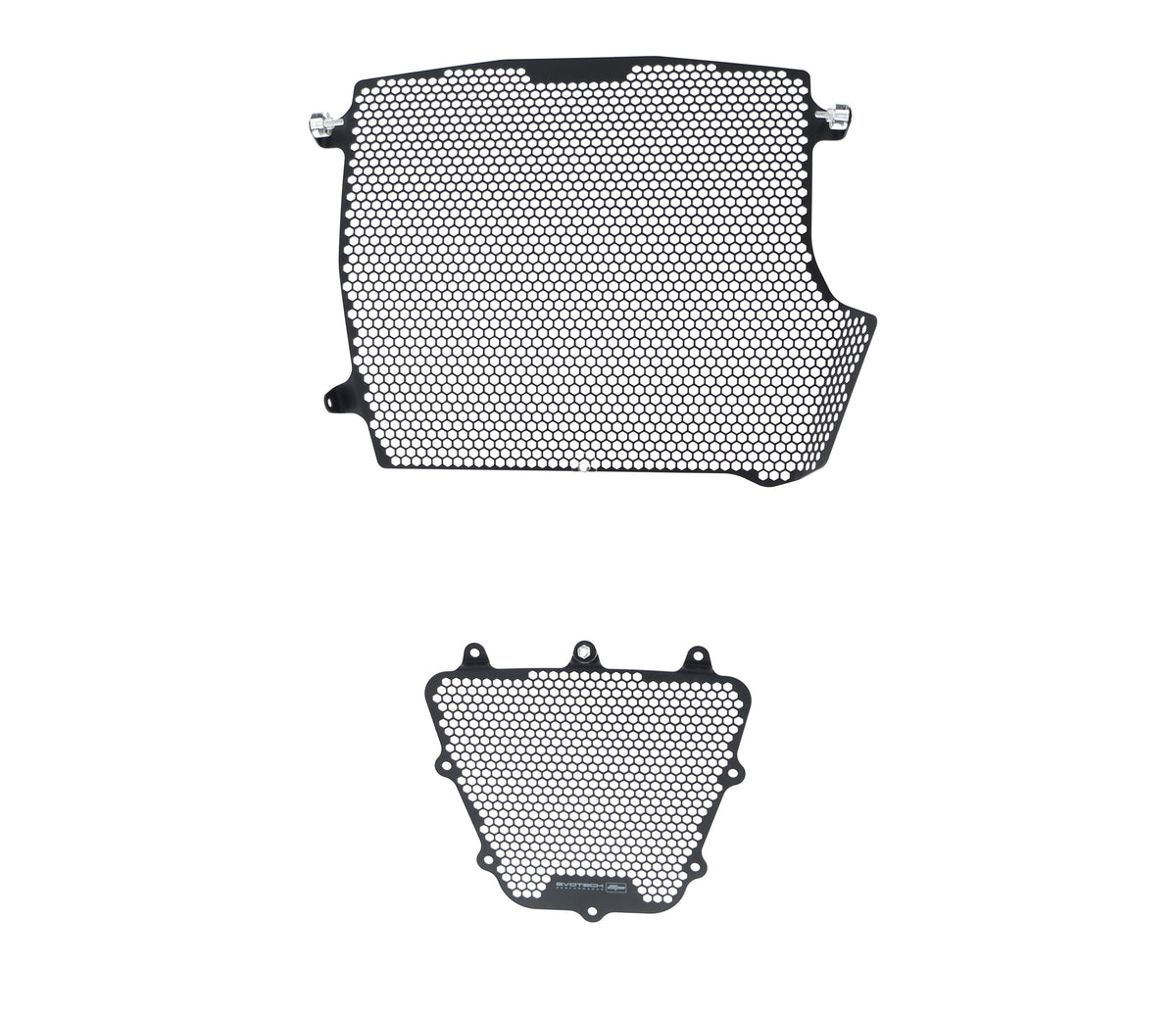 Evotech Ducati XDiavel Black Star Radiator and Oil Cooler Guard Set (2021 - 2022) - 13, PRN013089-013090-03