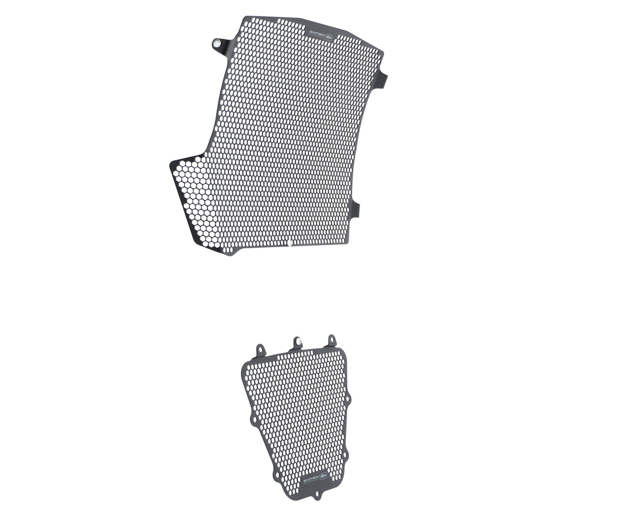 Evotech Ducati XDiavel Black Star Radiator and Oil Cooler Guard Set (2021 - 2022) - 21, PRN013089-013090-03