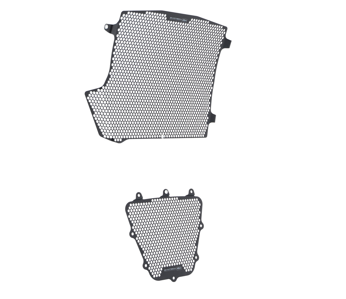 Evotech Ducati XDiavel Black Star Radiator and Oil Cooler Guard Set (2021 - 2022) - 22, PRN013089-013090-03