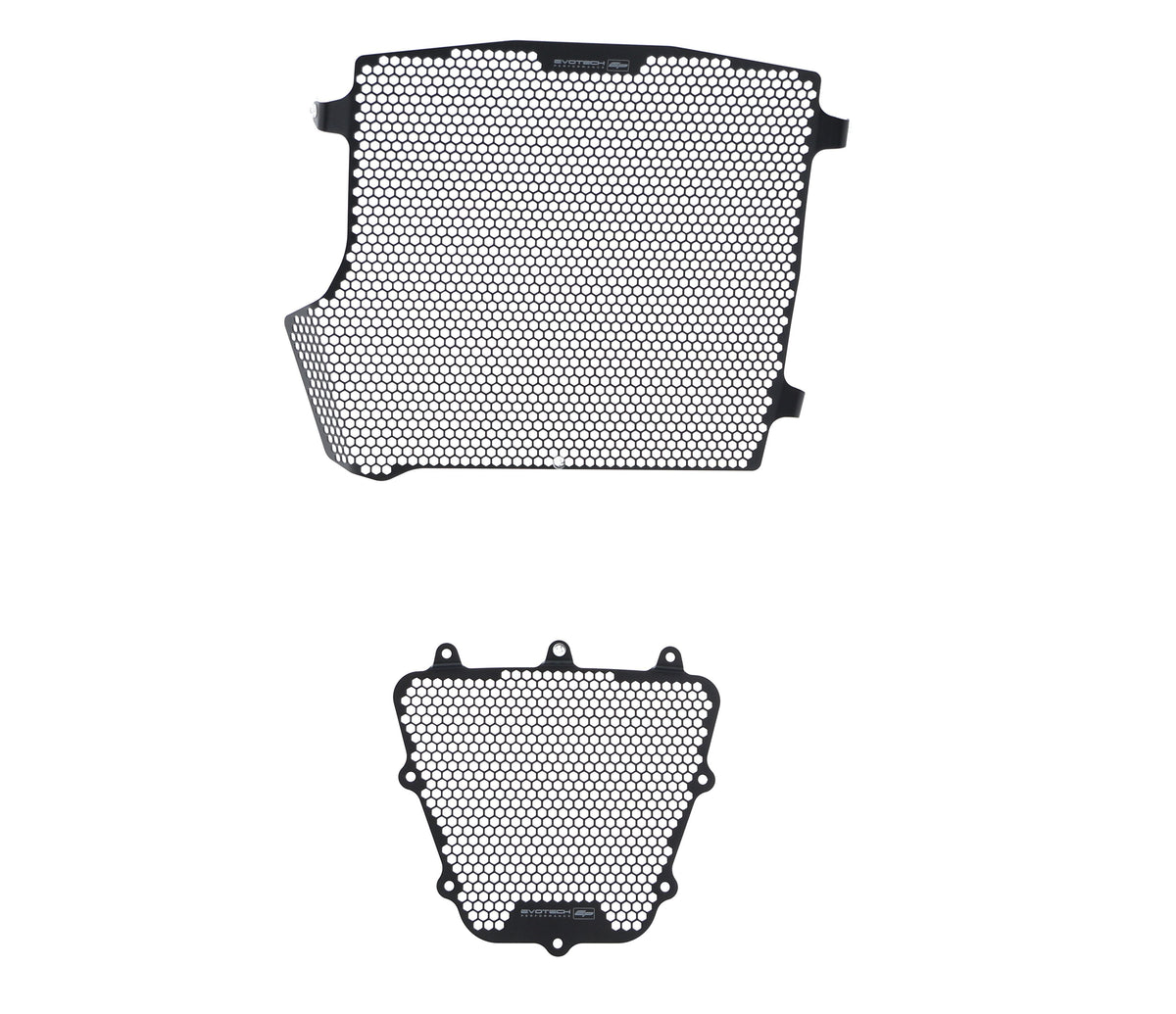 Evotech Ducati XDiavel Black Star Radiator and Oil Cooler Guard Set (2021 - 2022) - 24, PRN013089-013090-03
