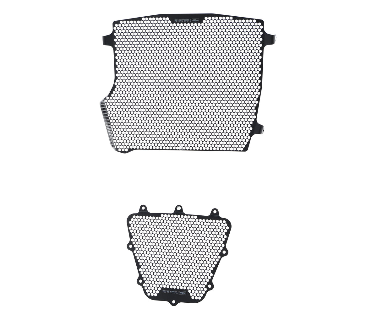 Evotech Ducati XDiavel Black Star Radiator and Oil Cooler Guard Set (2021 - 2022) - 25, PRN013089-013090-03