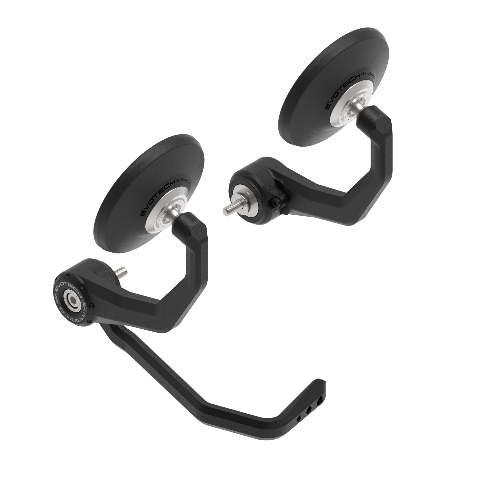 Evotech Bar End Mirrors / Brake Protector (Retro) - Husqvarna Svartpilen 125 (2021+) - 1, PRN015536-016139-016459-016469-016516-016518-08