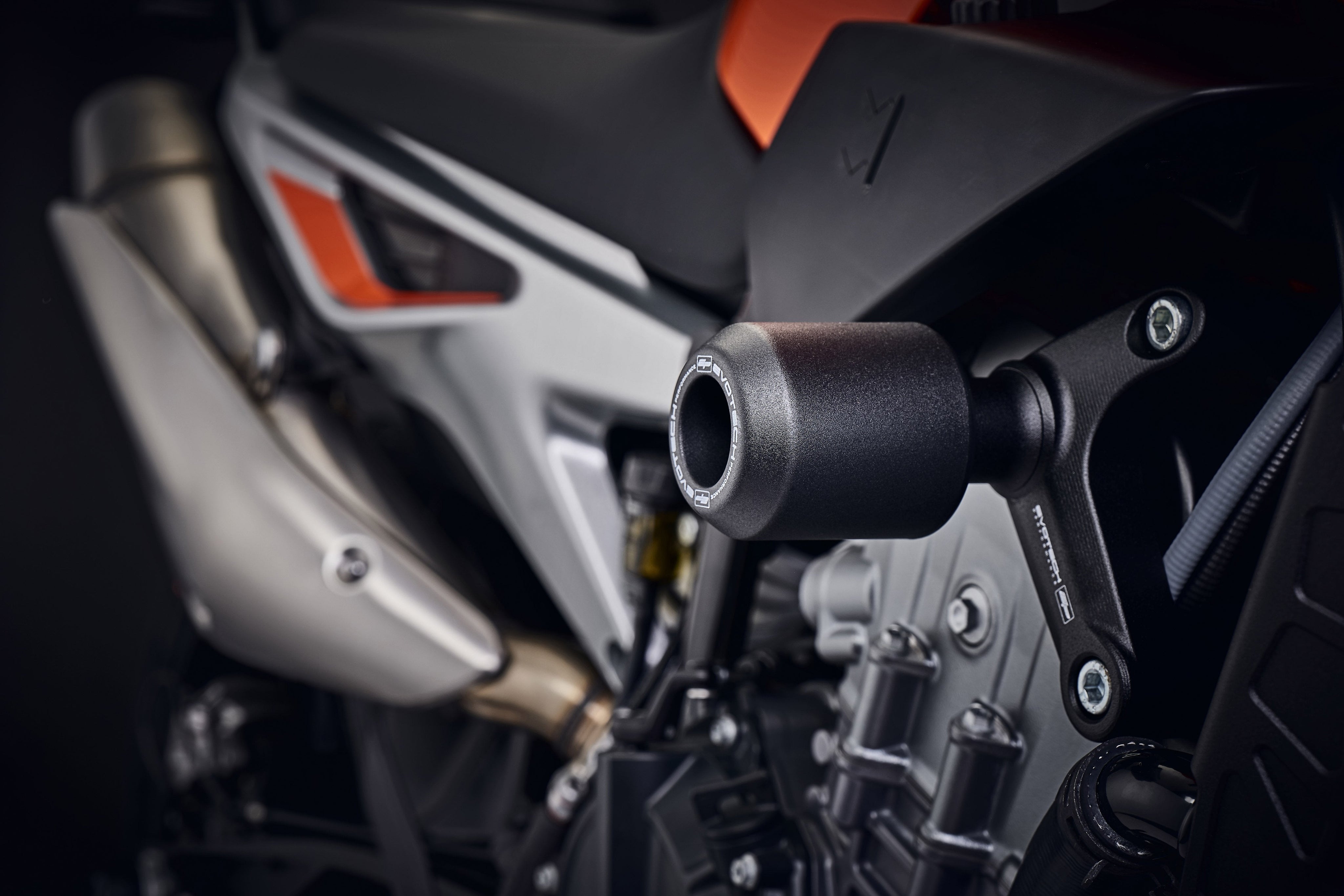 Evotech KTM 890 Duke Crash Bobbins (2021+) - 3, PRN013992-03