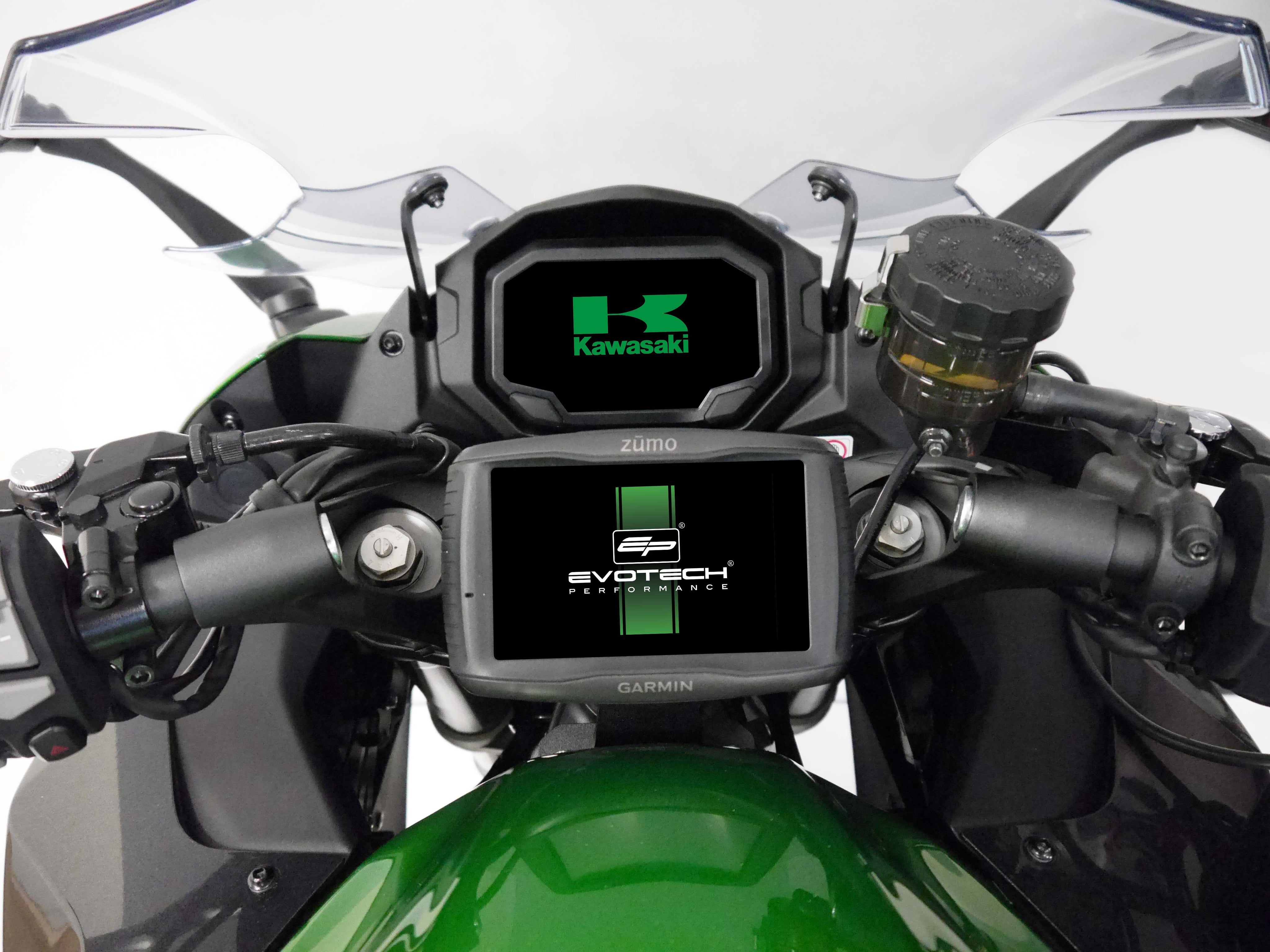 Evotech Garmin Sat Nav Mount - Kawasaki Z1000 SX 2017 - 2019 - 2, PRN014566-015098-05