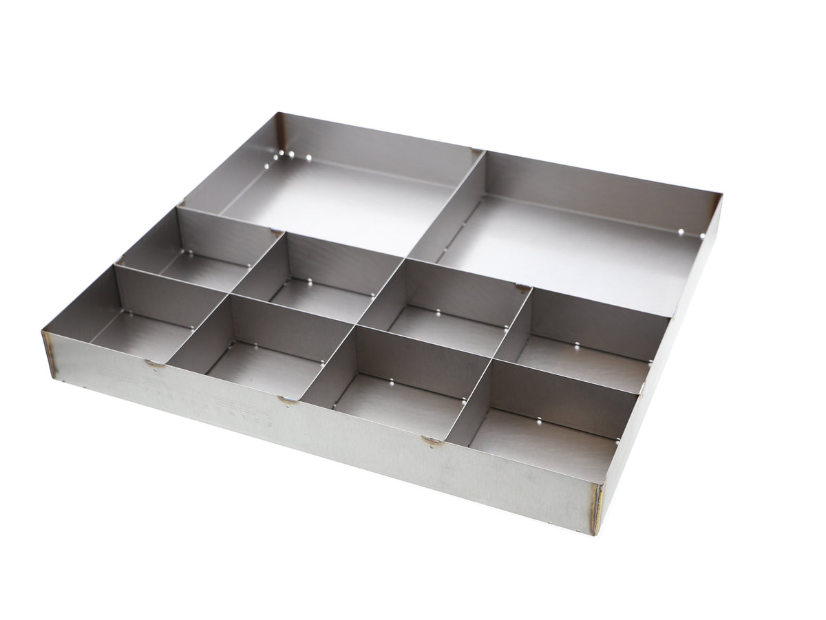 Evotech Stainless Steel Part Tray - 4, PRN009158-01