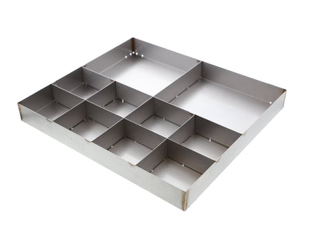 Evotech Stainless Steel Part Tray - 5, PRN009158-01