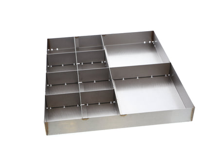 Evotech Stainless Steel Part Tray - 8, PRN009158-01
