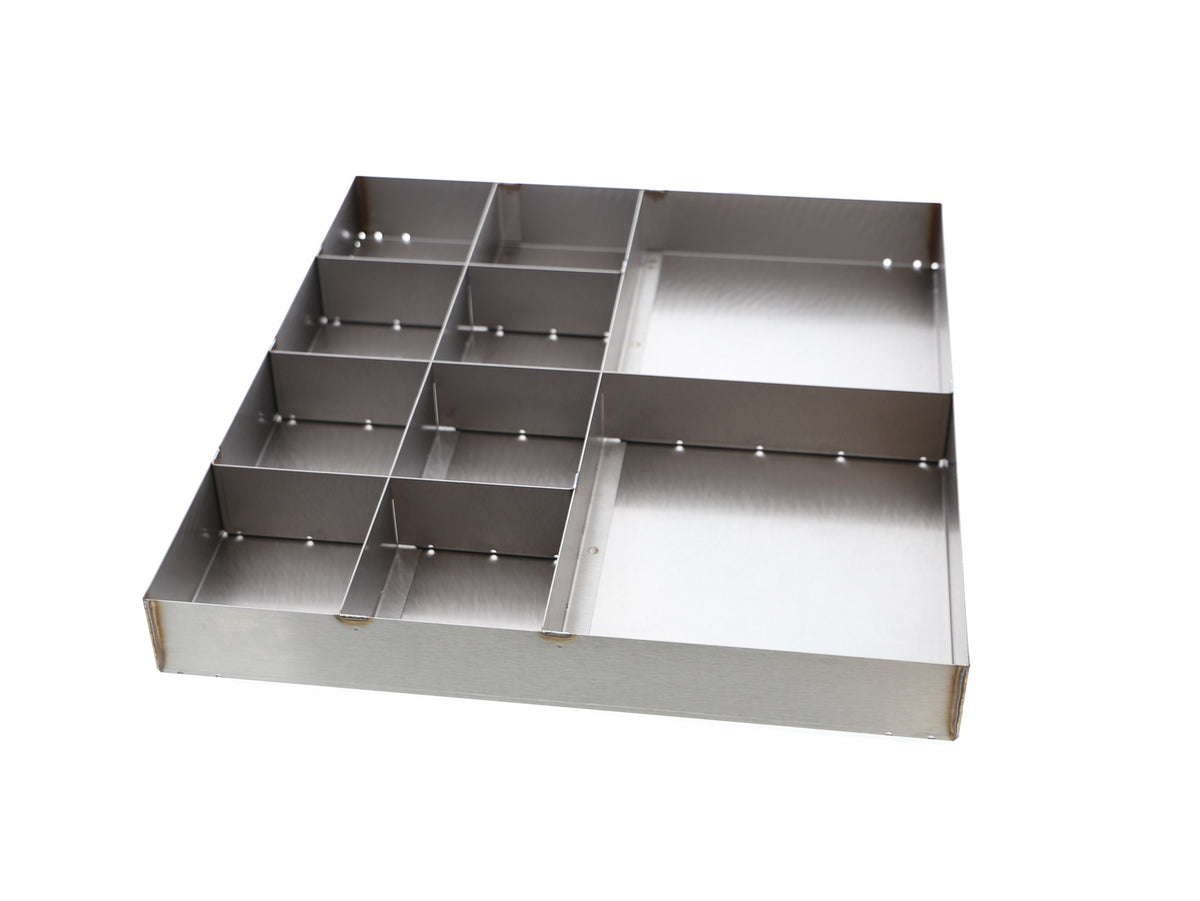 Evotech Stainless Steel Part Tray - 9, PRN009158-01