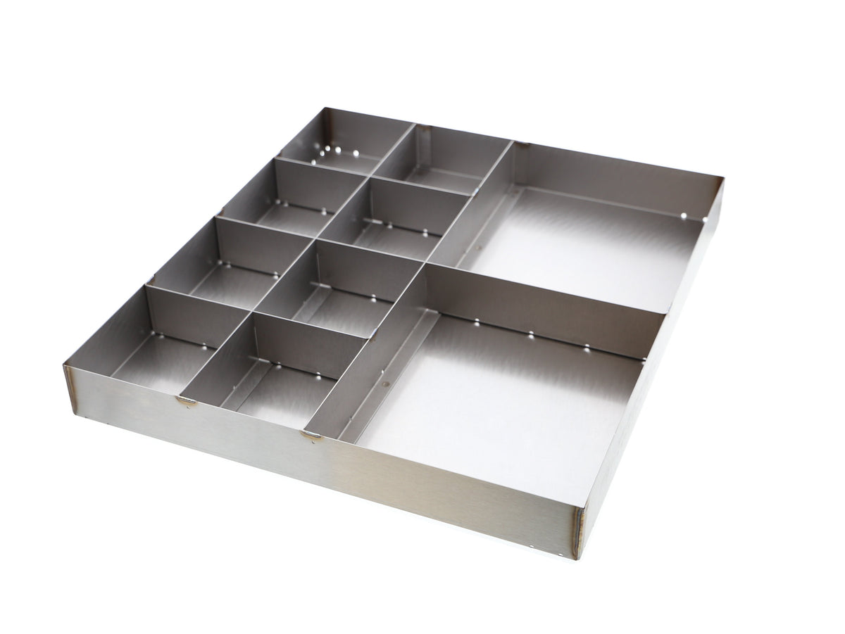 Evotech Stainless Steel Part Tray - 10, PRN009158-01