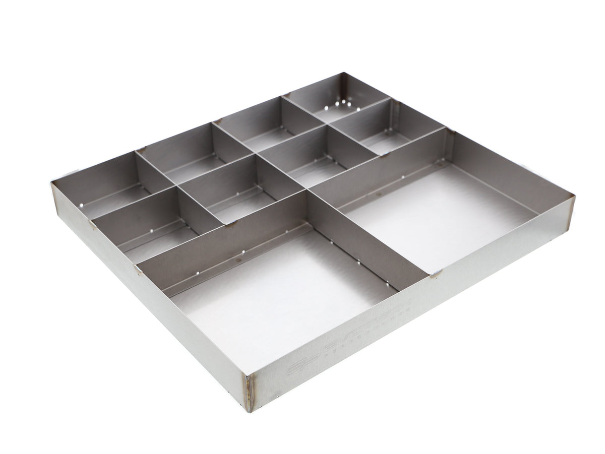 Evotech Stainless Steel Part Tray - 12, PRN009158-01
