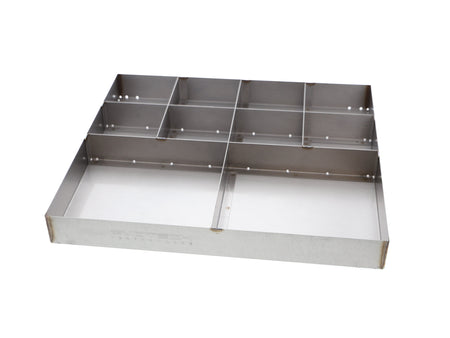Evotech Stainless Steel Part Tray - 15, PRN009158-01