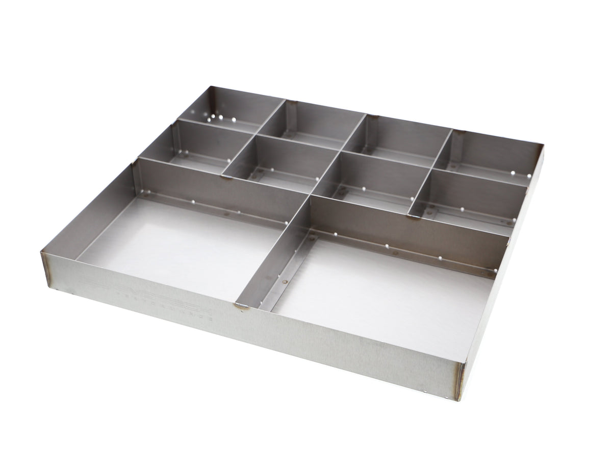 Evotech Stainless Steel Part Tray - 16, PRN009158-01