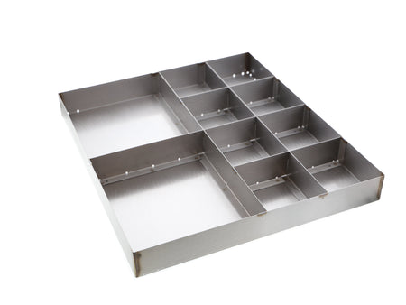 Evotech Stainless Steel Part Tray - 19, PRN009158-01