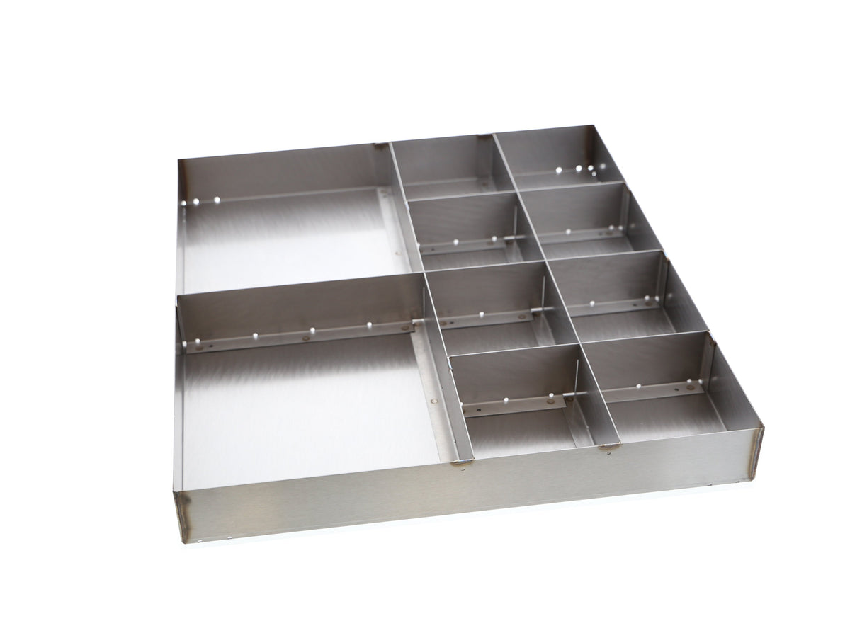 Evotech Stainless Steel Part Tray - 20, PRN009158-01