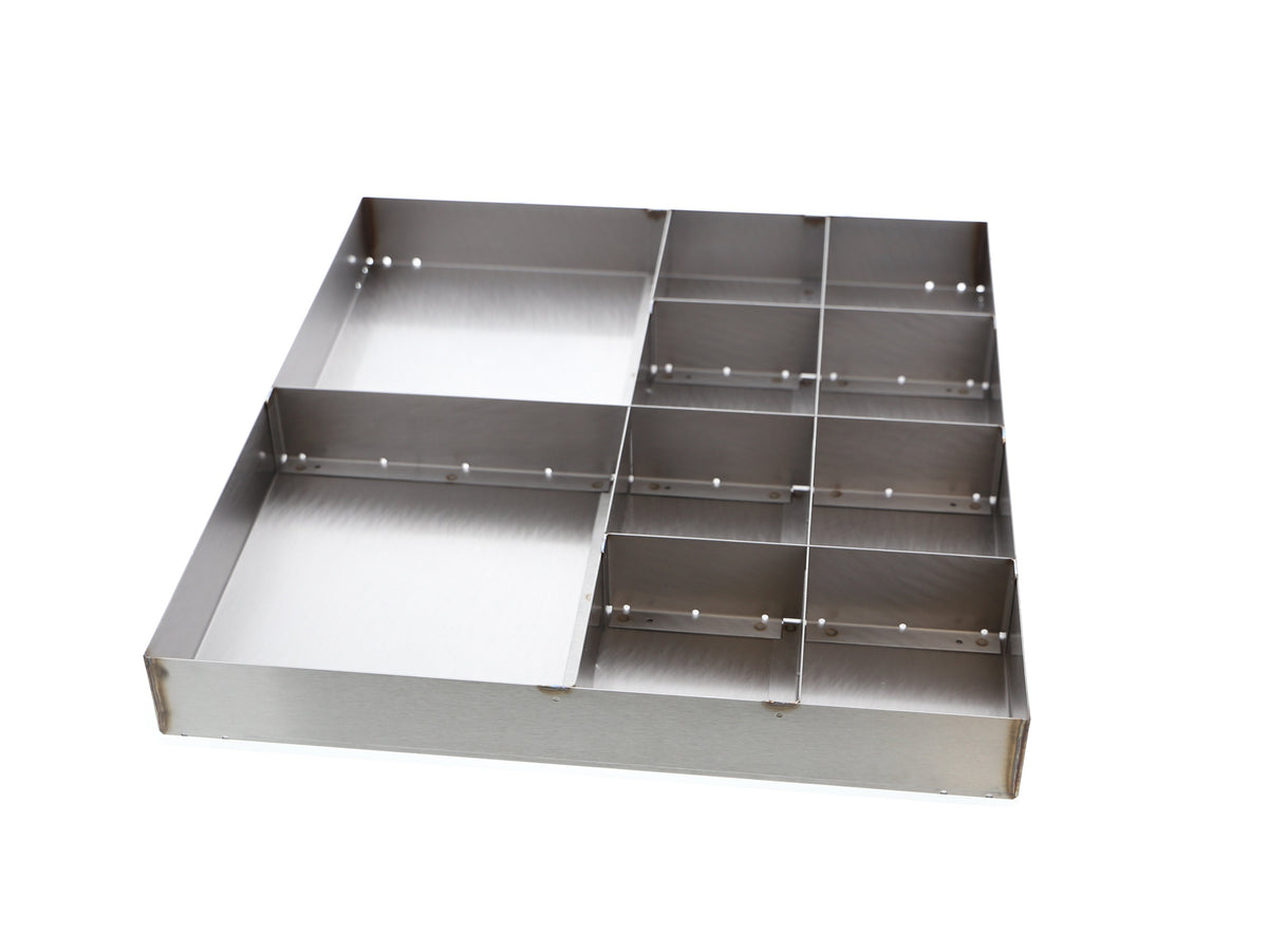 Evotech Stainless Steel Part Tray - 21, PRN009158-01