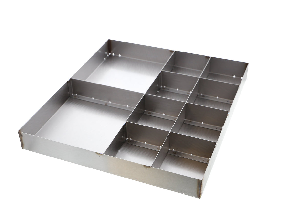 Evotech Stainless Steel Part Tray - 22, PRN009158-01