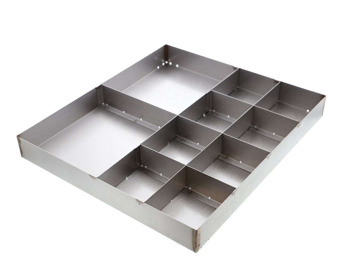 Evotech Stainless Steel Part Tray - 23, PRN009158-01