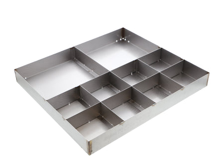 Evotech Stainless Steel Part Tray - 24, PRN009158-01