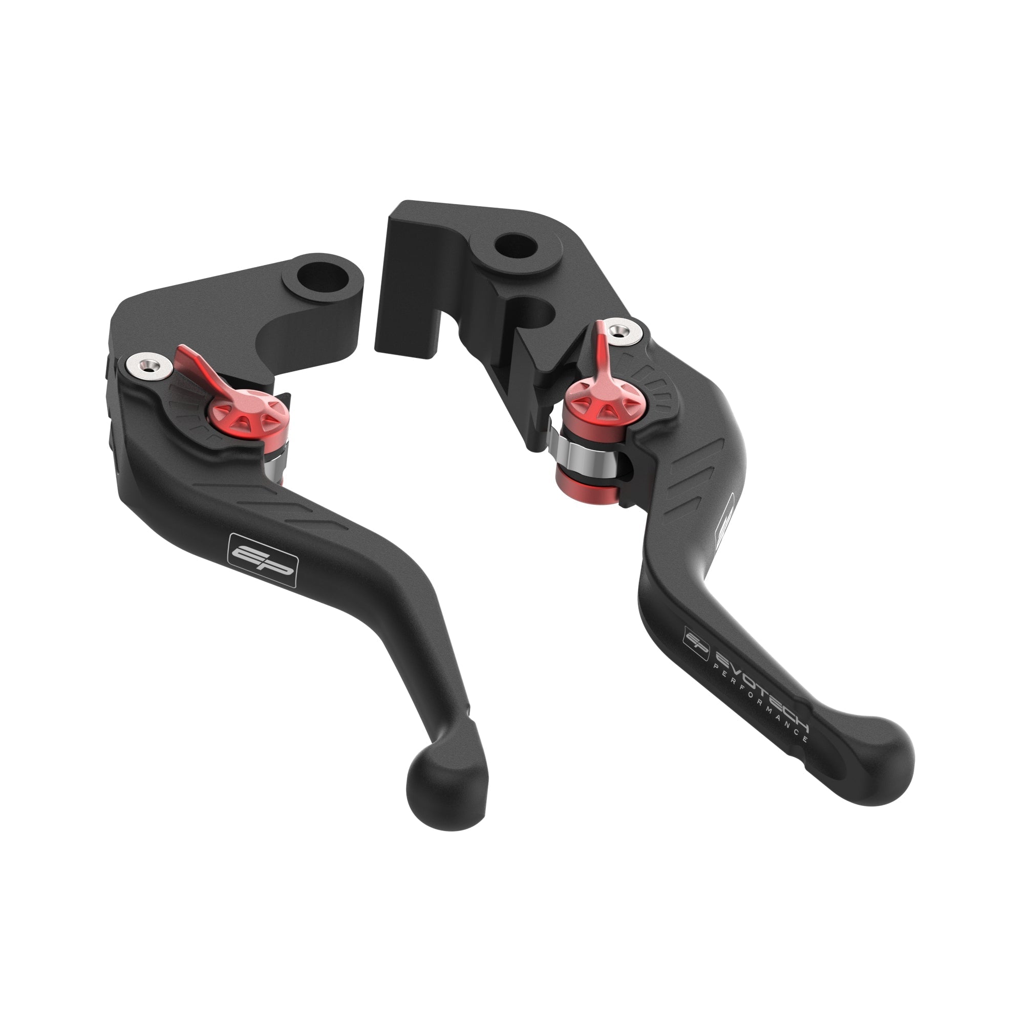 Evotech Evo Short Brake and Clutch Lever Set - Honda Monkey 125 (2025+) - 1, PRN035251-035252-16