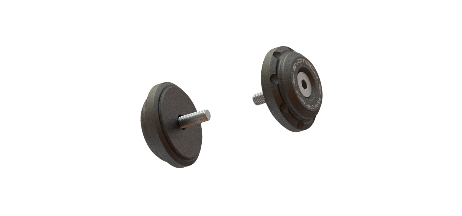 Evotech Bar End Weights for OE Handlebar End Mirrors - Triumph Speed Triple 1200 RS (2025+) - 13, PRN015509-19
