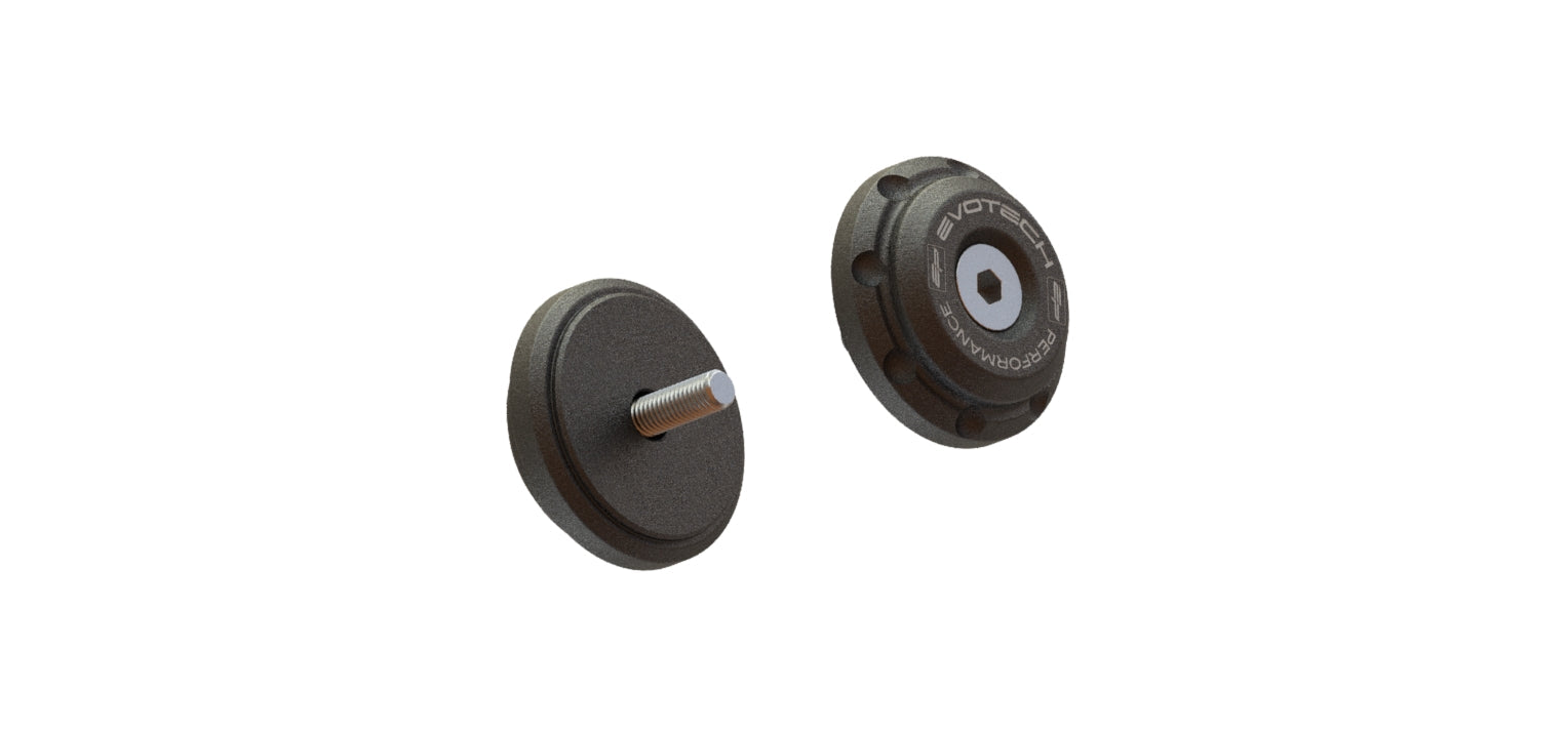 Evotech Bar End Weights for OE Handlebar End Mirrors - Triumph Speed Triple 1200 RS (2025+) - 14, PRN015509-19