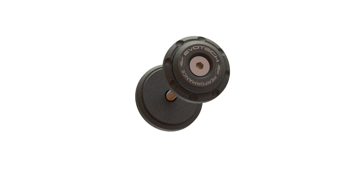 Evotech Bar End Weights for OE Handlebar End Mirrors - Triumph Speed Triple 1200 RS (2025+) - 16, PRN015509-19