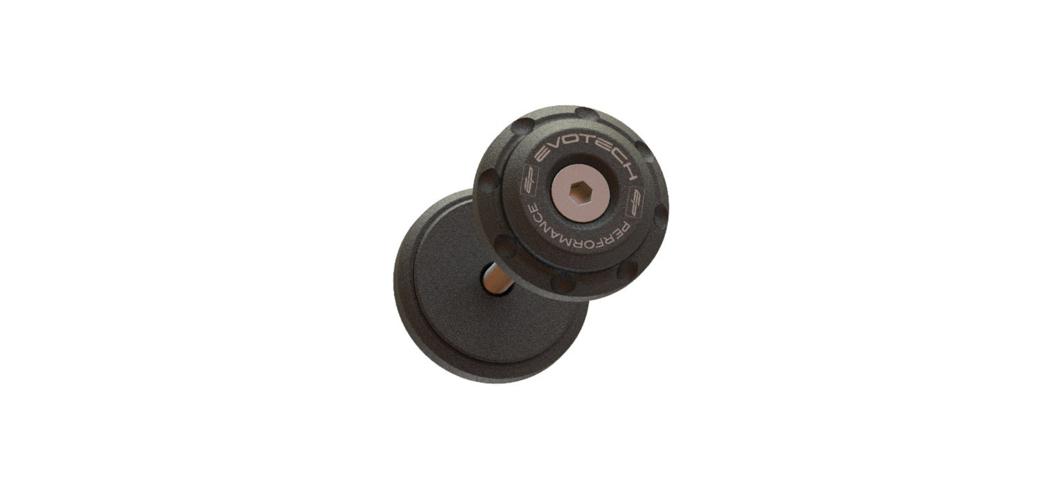 Evotech Bar End Weights for OE Handlebar End Mirrors - Triumph Speed Triple 1200 RS (2025+) - 16, PRN015509-19