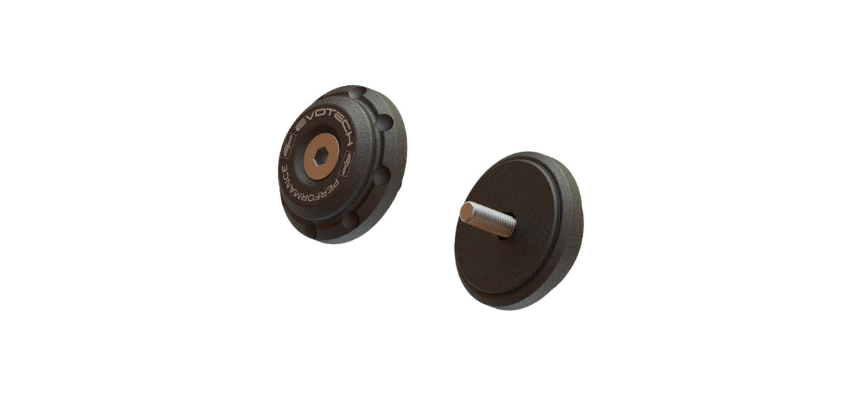 Evotech Bar End Weights for OE Handlebar End Mirrors - Triumph Speed Triple 1200 RS (2025+) - 20, PRN015509-19
