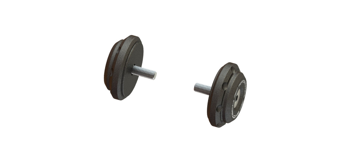 Evotech Bar End Weights for OE Handlebar End Mirrors - Triumph Speed Triple 1200 RS (2025+) - 24, PRN015509-19