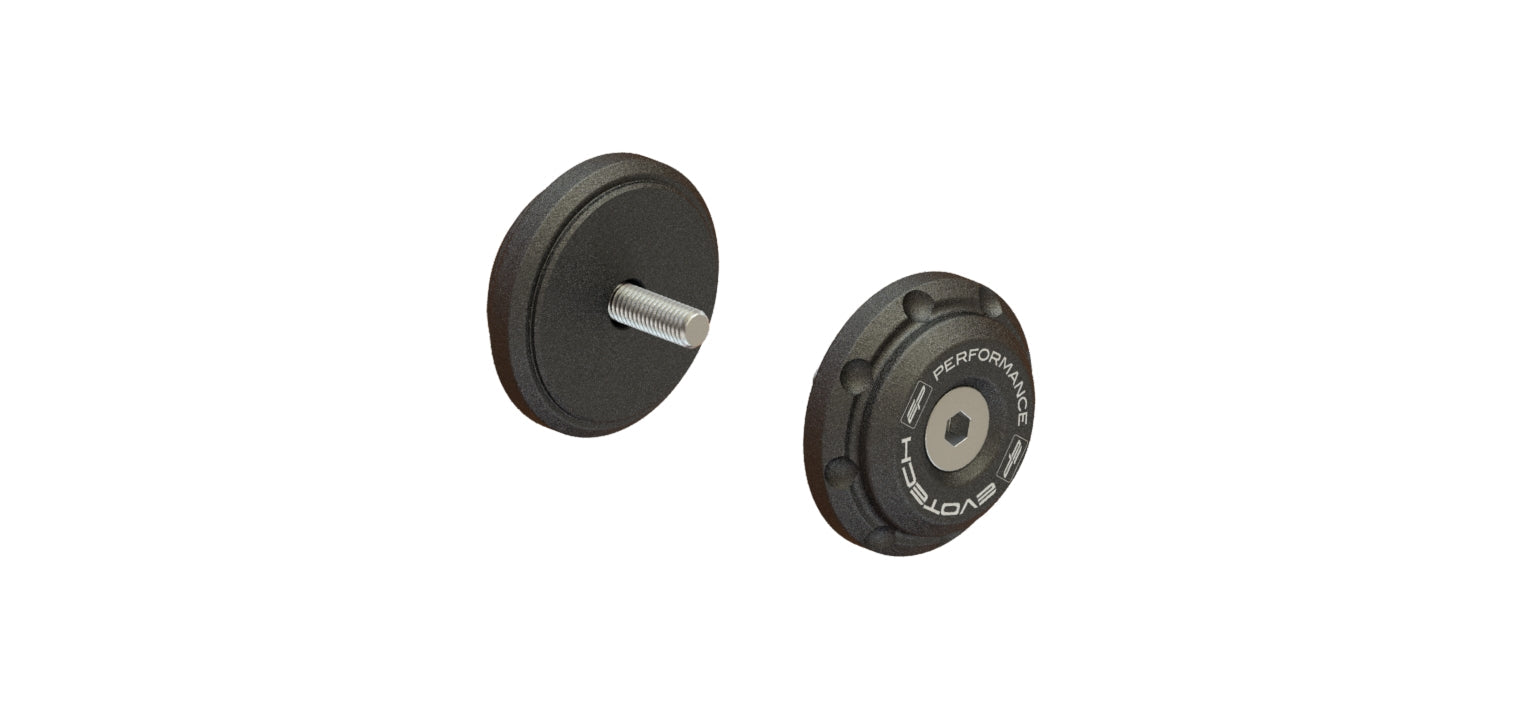 Evotech Bar End Weights for OE Handlebar End Mirrors - Triumph Speed Triple 1200 RS (2025+) - 26, PRN015509-19