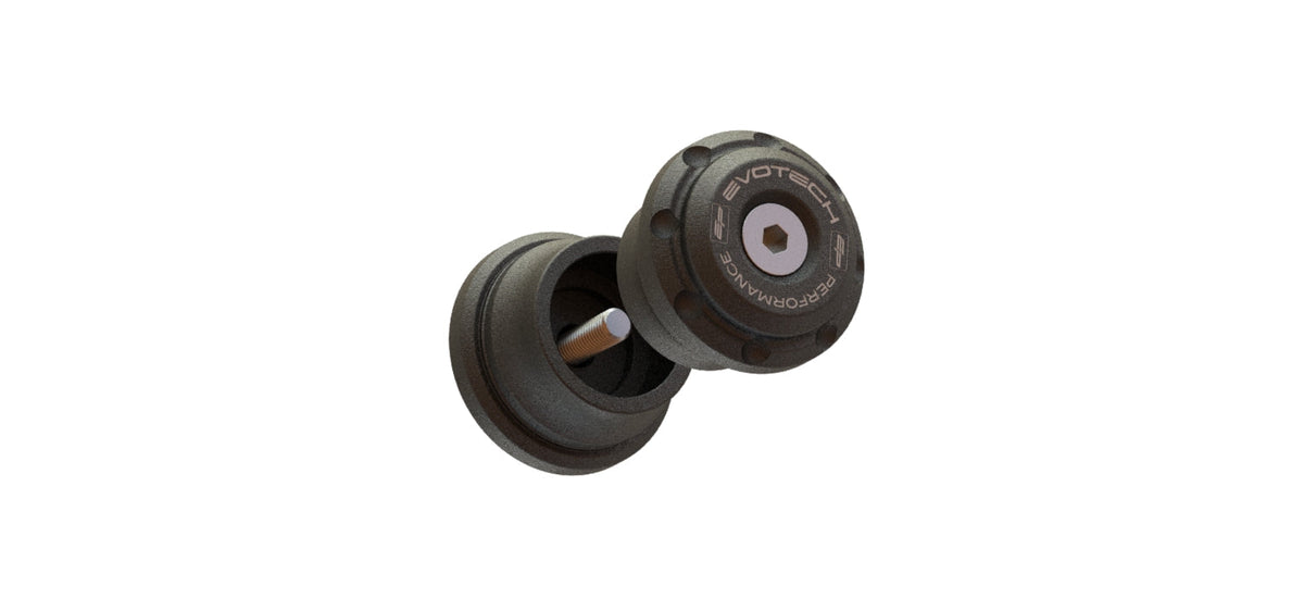Evotech Bar End Weights (Non Bar End Mirror Version) - Triumph Speed Triple 1200 RS (2025+) - 16, PRN015509-015961-10