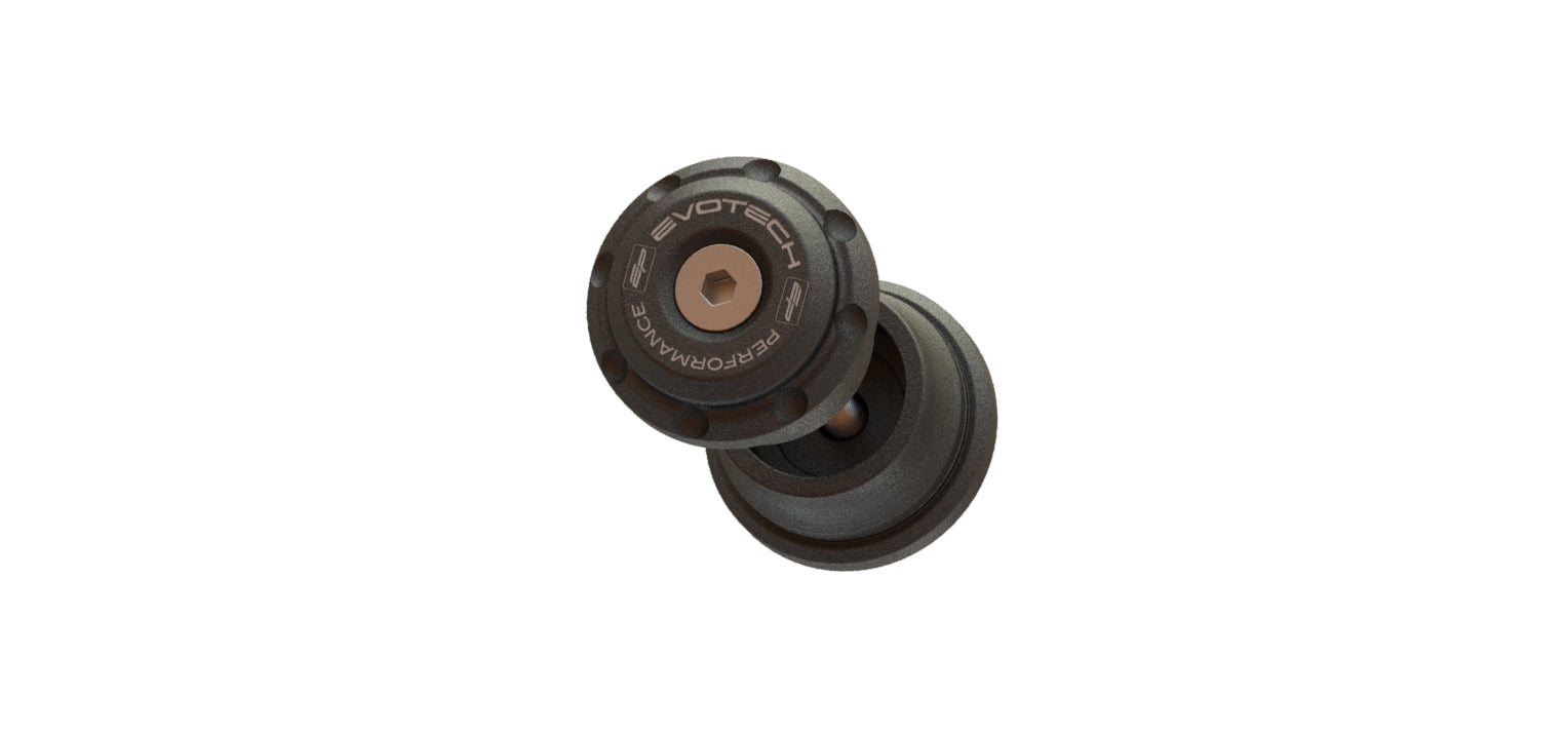 Evotech Bar End Weights (Non Bar End Mirror Version) - Triumph Speed Triple 1200 RS (2025+) - 19, PRN015509-015961-10
