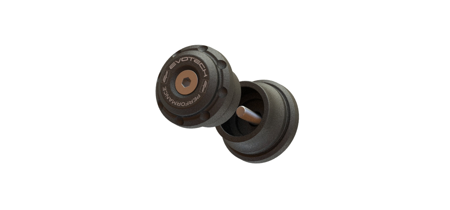 Evotech Bar End Weights (Non Bar End Mirror Version) - Triumph Speed Triple 1200 RS (2025+) - 20, PRN015509-015961-10
